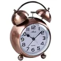 Produktbild: Paragon (Atlanta) Quarzglockenwecker 2102/18 Alu, Eisen, Stahl & Metall Gold Kupfer
