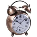 Produktbild: Atlanta 2102/18 Wecker Quarz analog Glockenwecker Doppelglockenwecker