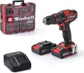 Produktbild: Einhell TE-CD 18/40 Li-i Akku-Schlagbohrschrauber 2x2Ah + Zubehör Set