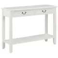 Produktbild: vidaXL Konsolentisch Weiß 110 x 35 x 80 cm Holz