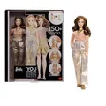 Produktbild: Barbie Basics You Create Neutral Kit 003 mit individuell gestaltbarer Modepuppe und Mode in universeller Passform, beweglichem Körper und austauschbarem Kopf, JJX37