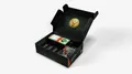 Produktbild: Jägermeister SET mit 4 Shotglas 2 cl + Bauhauspumpe + 1,75 L 35% vol.