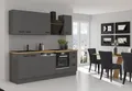 Produktbild: Küchen-Preisbombe Küchenzeile NESSA Basic 240 cm Küchenzeile Küchenblock Einbauküche Anthrazit Grau