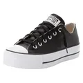 Produktbild: Converse CHUCK TAYLOR ALL STAR PLATFORM LEATHER Sneaker schwarz 40 EU