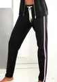 Produktbild: H.I.S Homewearhose -Loungehose mit seitlichen Streifen und Eingrifftaschen, Loungewear, Gr. 36/38 - N-Gr, schwarz N-Gr