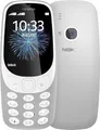 Produktbild: Telefon Nokia 3310 Dual SIM Grau Weiß 2,4 Zoll (6,1 cm) Integrierte Kamera, Bluetooth, FM-Radio mit italienischer Sprache