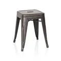 Produktbild: hjh OFFICE Bistrohocker VANTAGGIO Metall ohne Armlehnen