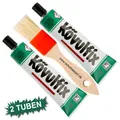 Produktbild: Schuhbedarf Kövulfix Rekord Schuhkleber 2 x 90g + Auftragspinsel Set TOP GÜNSTIG