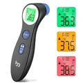 Produktbild: Infrarot Fieberthermometer Baby Kinder Erwachsene kontaktlos LCD, Schnell, ge...