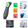 Produktbild: Femometer Stirnthermometer kontaktlos Infrarot Fieberalarm