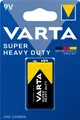 Produktbild: Varta 42338 Superlife 6F22/9V Block (2022) - Zinkchlorid Batterie, 9 V