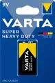 Produktbild: 2 Varta 2022 Super Heavy Duty 9V Block Zink-Kohle Batterien Blister