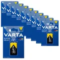 Produktbild: 10x Varta Super Heavy Duty 9V E Block 6LP3146 MN 1604 4922 Zink Kohle Batterie