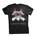 Produktbild: METALLICA - MASTER OF PUPPETS TRACKS BLACK T-Shirt, Front & Back Print Medium