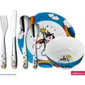 Produktbild: WMF Kindergeschirr Kinderbesteck 6tlg Einhorn Edelstahl poliert spülmaschinengeeignet (12.8605.9964)