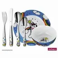Produktbild: WMF Kinderbesteck 6tlg. Einhorn Porzellan Cromargan Besteck + Teller + . B Ware
