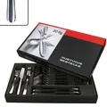 Produktbild: 30tlg Style Art Komplett-Besteck-Set 6 Personen Messer Gabel Löffel Edelstahl