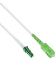 Produktbild: InLine LWL Simplex Kabel FTTH LC/APC 8° zu SC/APC 9/125µm OS2 2m -40°C-85°C (88402)