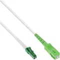 Produktbild: INLINE LWL Simplex Kabel, FTTH, LC/APC 8ø zu SC/APC 8ø, 9/125Ám, OS2, 2m