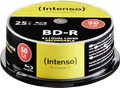 Produktbild: Intenso - 25 x BD-R - 50GB 6x - Spindel (5001124)