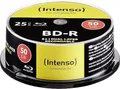 Produktbild: Intenso BD-R 50GB Dual Layer | Blu-ray Rohlinge 6x Speed | 25er Spindel | für Daten & Video