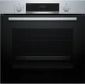 Produktbild: Bosch Einbaubackofen 3400W 71L Grau - HBA514ES3