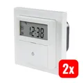 Produktbild: Sygonix SY-4504968 Unterputz-Timer digital Wochenprogramm 1800 W weiß 2 STÜCK