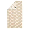 Produktbild: Cawö Badetücher Duschtuch We love Dogs Dackel Natur Beige (80x150cm)