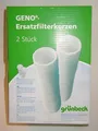 Produktbild: Grünbeck Feinfilter für Boxer K und KD Ersatzfiltereinsatz 80 ym (VPE: 2 Stück) 103075 (5 Pakete im Set)