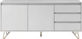 Produktbild: SalesFever Sideboard Bolton Zeitlose Kommode für stilvolle Ordnung, Kommode mit Hairpin Beinen, Breite 150 cm