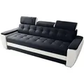 Produktbild: Robin Schlafsofa, Schwarz, Holz, 230x90x95 cm, Wohnzimmer, Sofas & Couches, Schlafsofas