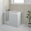 Produktbild: DEEP Sitzwanne mit Tür/Seniorenwanne 121x65cm Ausführung Links