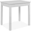 Produktbild: finori Esstisch Capri 81C weiß rechteckig melaminbeschichtet HxBxT 76x110x67 cm, Farbe:weiß - Weiß