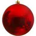 Produktbild: Bruchfeste Outdoor L Weihnachtskugel Christmas Red Rot Ø 14 Cm Aus Kunststoff