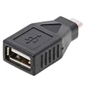 Produktbild: Delock Adapter USB micro B Stecker auf USB A Buchse