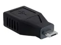 Produktbild: 2x Delock Adapter USB micro-B Stecker > USB 2.0 A Buchse