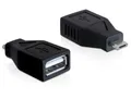 Produktbild: 4x Delock Adapter USB micro-B Stecker > USB 2.0 A Buchse