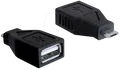 Produktbild: DELOCK 65296 - USB Micro B Stecker auf USB 2.0 A Buchse