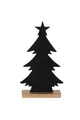 Produktbild: EGLO LIVING Deko Baum Baliguian, Weihnachtsdeko Wohnzimmer, Tischdeko Weihnachten aus Holz in Natur und Metall in Schwarz, Adventsdeko Fensterbank, 31,5 x 18 cm