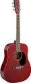 Produktbild: Stagg Akkustikgitarre Dreadnought Akustik rot