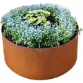 Produktbild: Bellissa Metall-Hochbeet Corten Rund Ø 110 cm x 50 cm