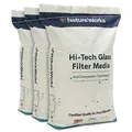 Produktbild: Nature Works Hi-Tech Filterglas für Pool Filteranlagen, Sandfilteranlage, von 100% reinem Flachglas, umweltschonend, Körnung 0,6 bis 1,0 mm (60 kg)