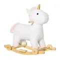 Produktbild: Schaukelpferd 2-IN-1 Schaukeltier Babyschaukel Spielzeug Kinder Einhorn-Design