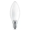 Produktbild: Philips LEDClassic B35 E14 Kerze 4.3W 360° 2700K Matt wie 40W