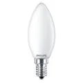 Produktbild: Philips LED Leuchtmittel Kerze 4,3W = 40W E14 matt 470lm warmweiß 2700K