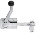 Produktbild: ALBERTS Gartentorverschluss Torfalle Torriegel Schloss Hebel Edelstahl 80x55 mm