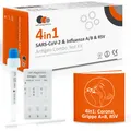 Produktbild: self-diagnostics 4in1 Antigen Kombi Test SARS-COV-2, Influenza A + B, RSV