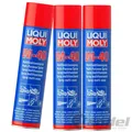 Produktbild: 3x 400ml  LIQUI MOLY LM 40 MULTIFUNKTIONSSPRAY KRIECHÖL FETTSPRAY UNIVERSAL DOSE