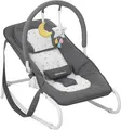 Produktbild: BADABULLE Easy Moonlight Schaukel-Liegestuhl mit Spielbogen – grau