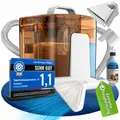 Produktbild: Grenintol Waschsauger bis zu 25 kPa, 600 W Nasssauger, Teppichreiniger und Polsterreiniger mit 1,45 l + 1,6 l Doppeltank für Sofa Auto Matratze
